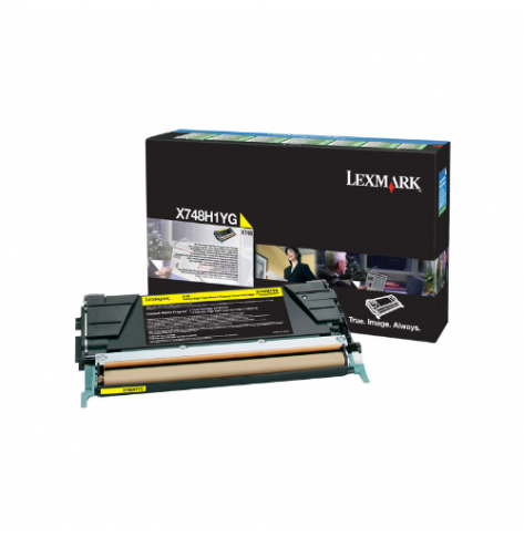 Toner Lexmark X748H1YG yellow | 10 000 str.