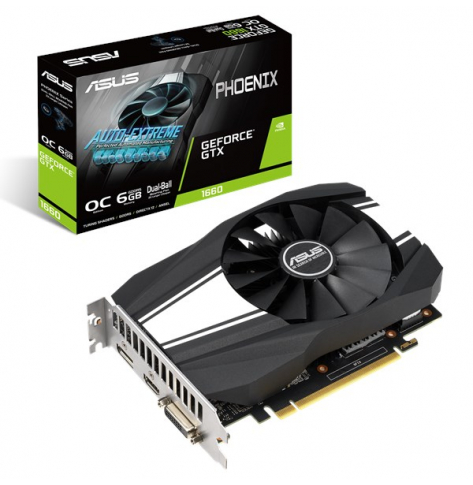 Karta graficzna ASUS GeForce GTX 1660 Phoenix 6GB GDDR5 HDMI DVI DP