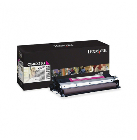 Zespół wywoływacza Lexmark C540X33G magenta | 30000 str.