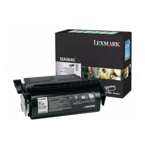 Toner Lexmark 12A5840 black | 10000 str.