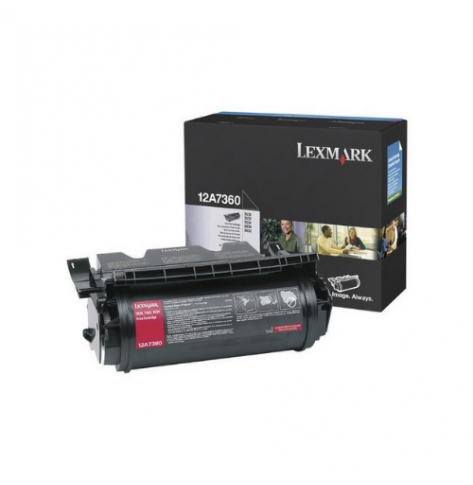Toner Lexmark 12A7360 black | 5000 str.