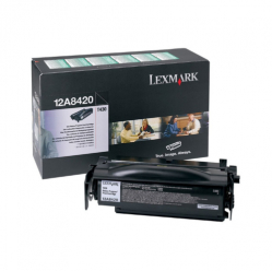 Toner Lexmark 12A8420 black | 6000 str.