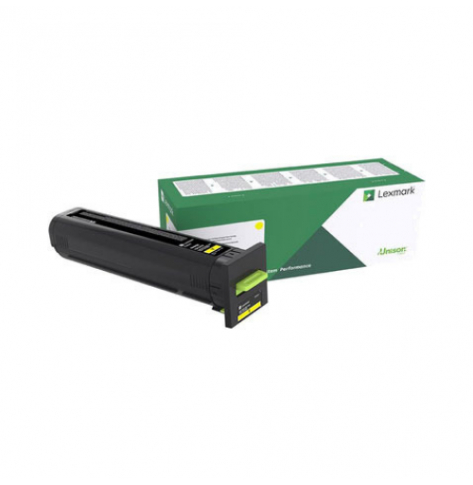 Toner Lexmark 72K2XY0 Yellow | 22 000 str.