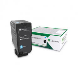 Toner Lexmark 74C2HCE cyan | 12 000 str.