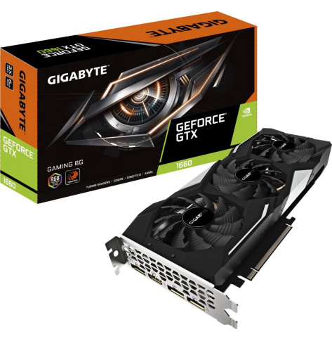 Karta graficzna Gigabyte GeForce GTX 1660 GAMING OC 6G 6GB GDDR6 3xDP HDMI