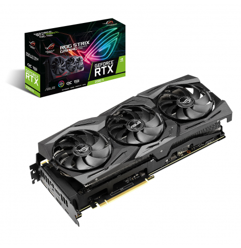 Karta graficzna ASUS ROG STRIX RTX 2080TI O11G GAMING GDDR6 11GB HDMI x 2 DP x 2 USB-C