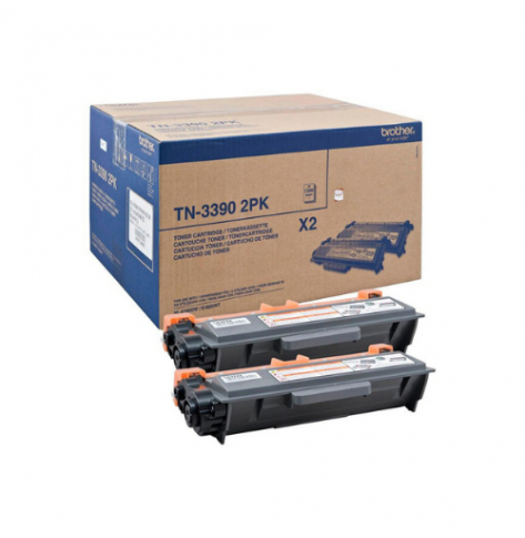 Toner Brother TN3390 black dwupak | 12 000 str.