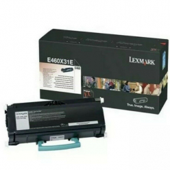 Toner Lexmark E460X31 black | 20 000 str.