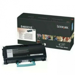 Toner Lexmark E460X31 black | 20 000 str.