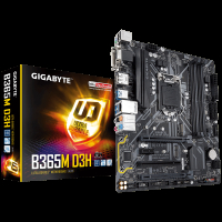Płyta główna Gigabyte B365M D3H LGA 1151 DDR4 PCIe Gen3 x4 M.2 HDMI DP DVI-D D-Sub