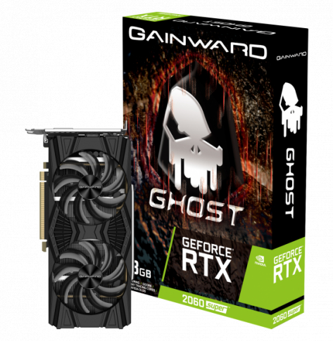 Karta graficzna GAINWARD GeForce RTX 2060 SUPER GHOST 8GB GDDR6 DP HDMI DVI-D