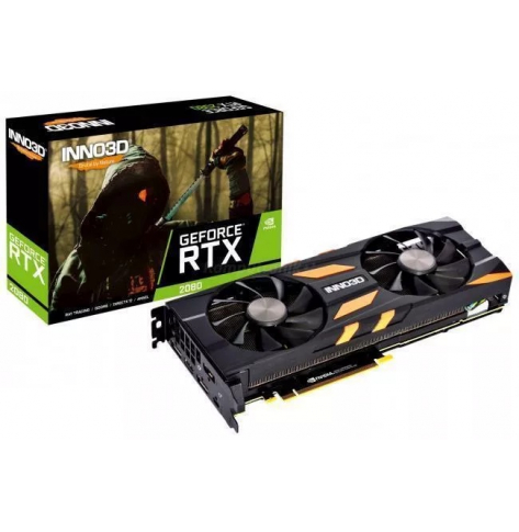 Karta graficzna INNO3D GeForce RTX 2070 SUPER Twin X2 OC 8GB GDDR6 HDMI 3xDP