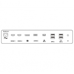 Monitor Philips 328P6VUBREB 31 5' '  4K UHD VA HDMI DP USB-C
