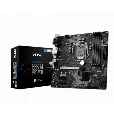 Płyta główna MSI B365M PRO-VDH LGA 1151 4DDR4 6SATA3 HDMI VGA DVI-D