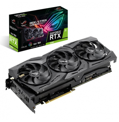 Karta graficzna ASUS ROG Strix GeForce RTX 2080 Super A8GB Gaming 8GB GDDR6 2xDP 2xHDMI USB-C