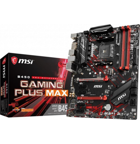 Płyta główna MSI B450 GAMING PLUS MAX AM4,4DDR4 2PCI-Ex16 4PCI-Ex1 1M.2 6SATA3