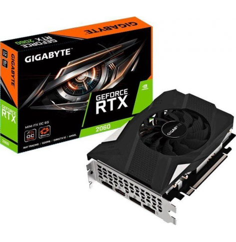 Karta graficzna Gigabyte Geforce RTX 2060 MINI ITX OC 2.0 6G GDDR6