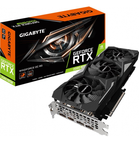 Karta graficzna Gigabyte GeForce RTX 2080 SUPER WINDFORCE OC 8GB GDDR6 3xDP HDMI