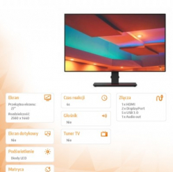 Monitor Lenovo ThinkVision P27q-20 27 QHD