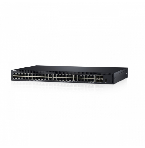 Switch DELL X1052 48 portów 10/100/1000 4 porty 10 Gigabit SFP+