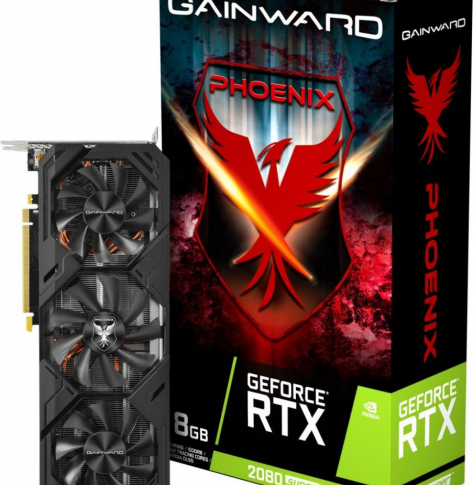 Karta graficzna GAINWARD GeForce RTX 2080 SUPER Phoenix 8GB GDDR6 HDMI Triple DP