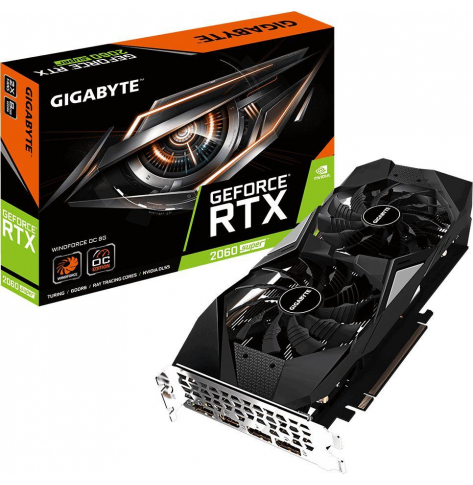 Karta graficzna GIGABYTE GeForce RTX 2060 SUPER WINDFORCE OC 8G