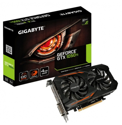 Karta graficzna GIGABYTE GTX 1050 Ti OC 4GB GDDR5 128Bit PCI-E