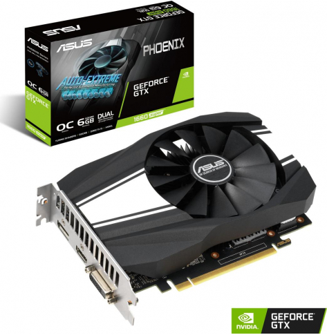 Karta graficzna ASUS Phoenix GeForce GTX 1660 Super 6GB GDDR6