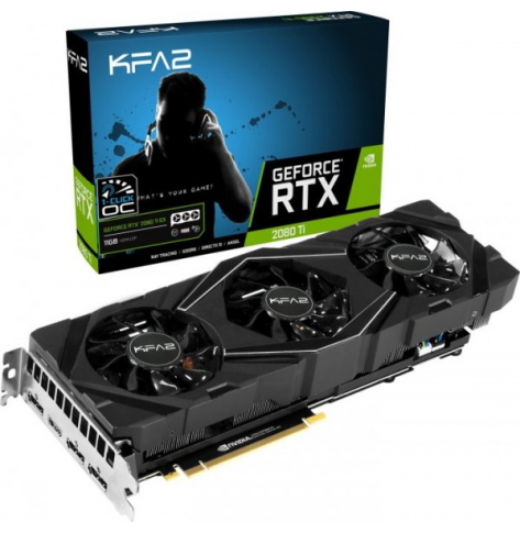 Karta graficzna KFA2 RTX 2080 Ti EX 1-Click OC 11GB GDDR6 3x DP HDMI