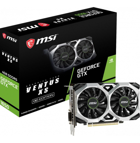 Karta graficzna MSI GeForce GTX 1650 VENTUS XS 4GB OC