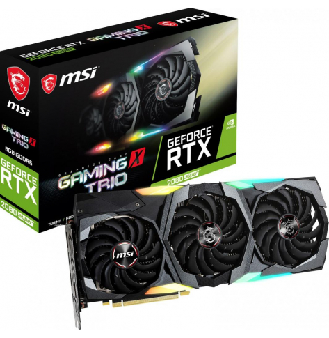 Karta graficzna MSI GeForce RTX 2080 SUPER GAMING X TRIO 8GB GDDR6 3xDP HDMI USB-C