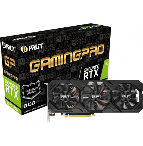 Karta graficzna Palit GeForce RTX 2070 SUPER GamingPro Premium 8GB GDDR6 Triple DP HDMI