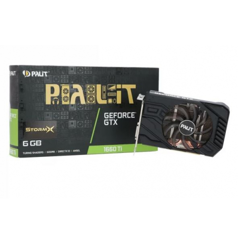 Karta graficzna Palit GeForce GTX 1660 Ti StormX 6GB GDDR6 192bit HDMI DVI DP