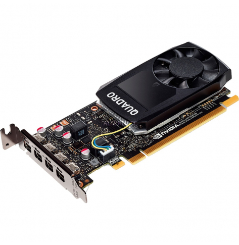 Karta graficzna PNY Quadro P1000 DVI PCI-Express 3.0 x16 LP 4GB GDDR5 128bit 4x Mini DP 1.4