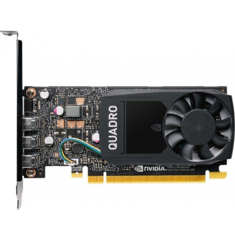 Karta graficzna PNY Quadro P400 DVI PCI-Express 3.0 x16 LP 2GB GDDR5 64bit 3x Mini DP 1.4