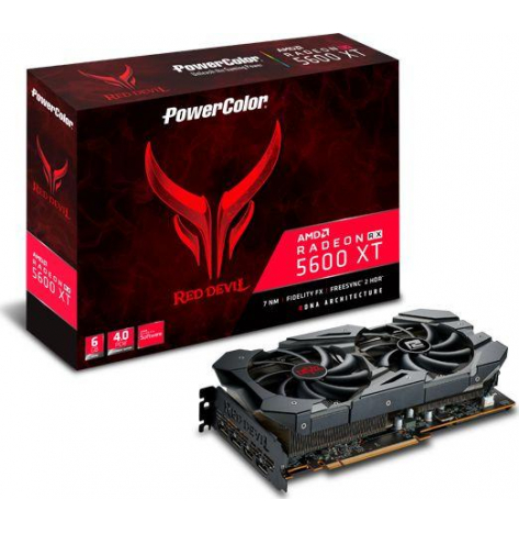 Karta graficzna POWERCOLOR Radeon RX 5600XT Red Devil 6GB GDDR6 HDMI 3xDP