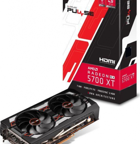 Karta graficzna Sapphire Pulse Radeon RX 5700 XT 8GB GDDR6 HDMI TRIPLE DP OC W  BP UEFI