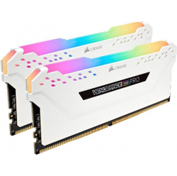 Pamięć Corsair Vengeance RGB PRO Series LED 16GB 3000MHz DDR4 CL15 WHITE