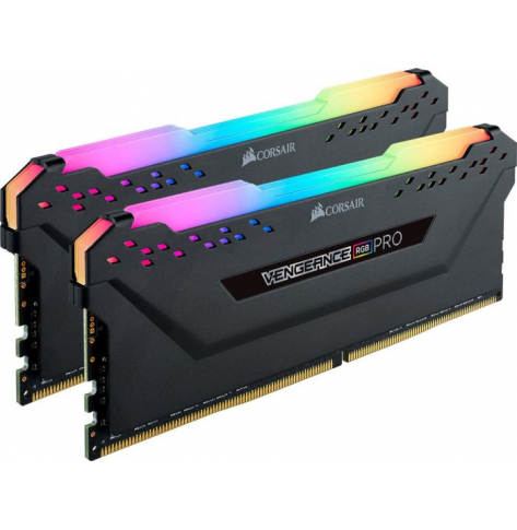 Pamięć Corsair VENGEANCE RGB PRO 16GB 2x8GB DDR4 DRAM 4266MHz C19 Black