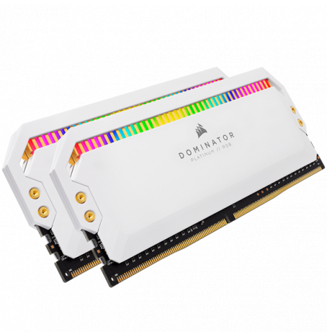 Pamięć Ram Corsair Dominator Platinum RGB DDR4 16GB 2x8GB 3600MHz CL18 1.35V White