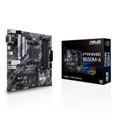 Płyta główna ASUS PRIME B550M-A AM4 DDR4 2xM.2 6xSATA PCIe 4.0 1Gb Ethernet mATX MB
