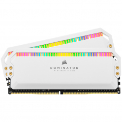 Pamięć Corsair Dominator Platinum RGB DDR4 16GB 2x8GB 3200MHz CL16 1.35V White