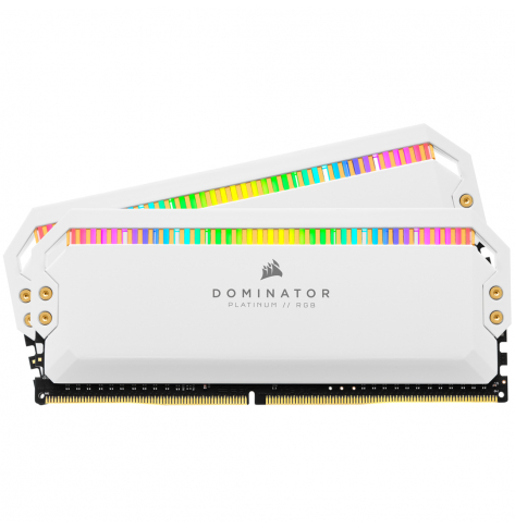 Pamięć Corsair Dominator Platinum RGB DDR4 16GB 2x8GB 3200MHz CL16 1.35V White