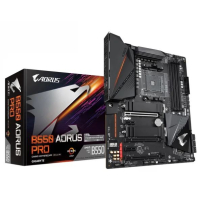 Płyta główna GIGABYTE B550 AORUS PRO AC AM4 DDR4 2xM.2 6xSATA WIFI 802.11a b g n ac ATX MB