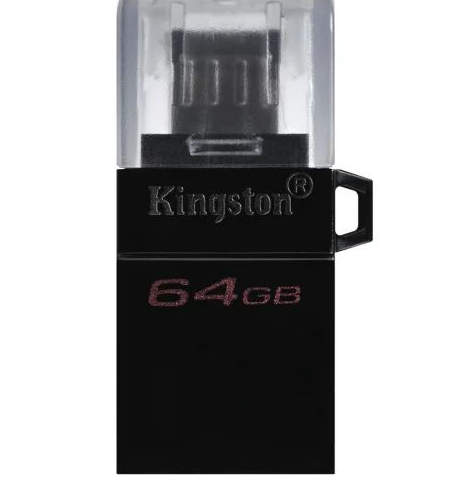 Pamięć USB Kingston 64GB DT MicroDuo 3 Gen2   microUSB Android/OTG