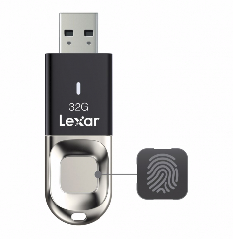 Pamięć USB Lexar Jumpdrive Fingerprint USB 3.0 32GB