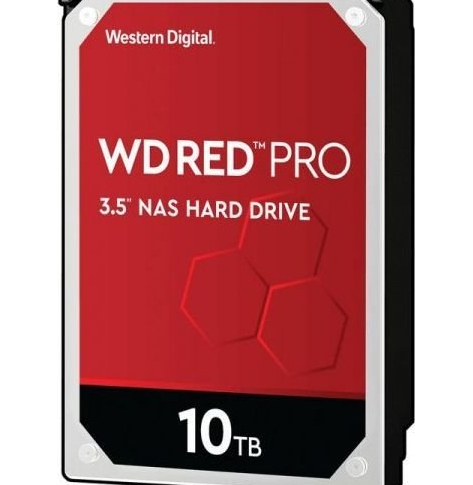 Dysk WD Red Pro 10TB SATA 6Gb/s 256MB Cache Internal 3.5Inch 24x7 7200rpm 