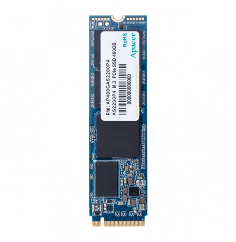 Dysk SSD Apacer AS2280P4 480GB M.2 PCIe Gen3 x4 NVMe  3200/2000 MB/s