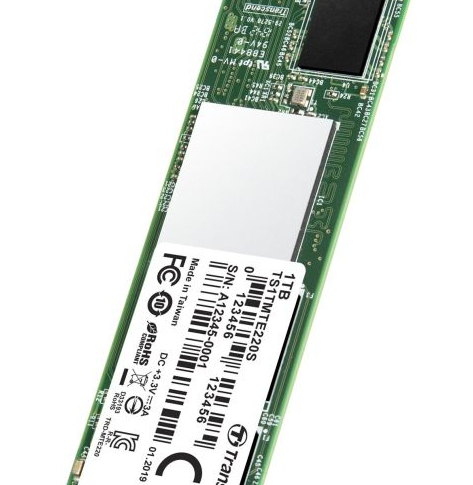 Dysk SSD Transcend 220S 1TB  M.2 2280  PCIe Gen3x4  3D TLC  R/W 3500/2800 MB/s