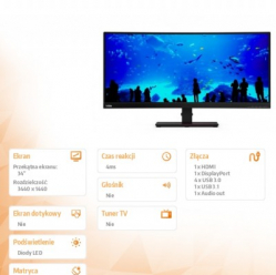 Monitor Lenovo ThinkVision T34w-20